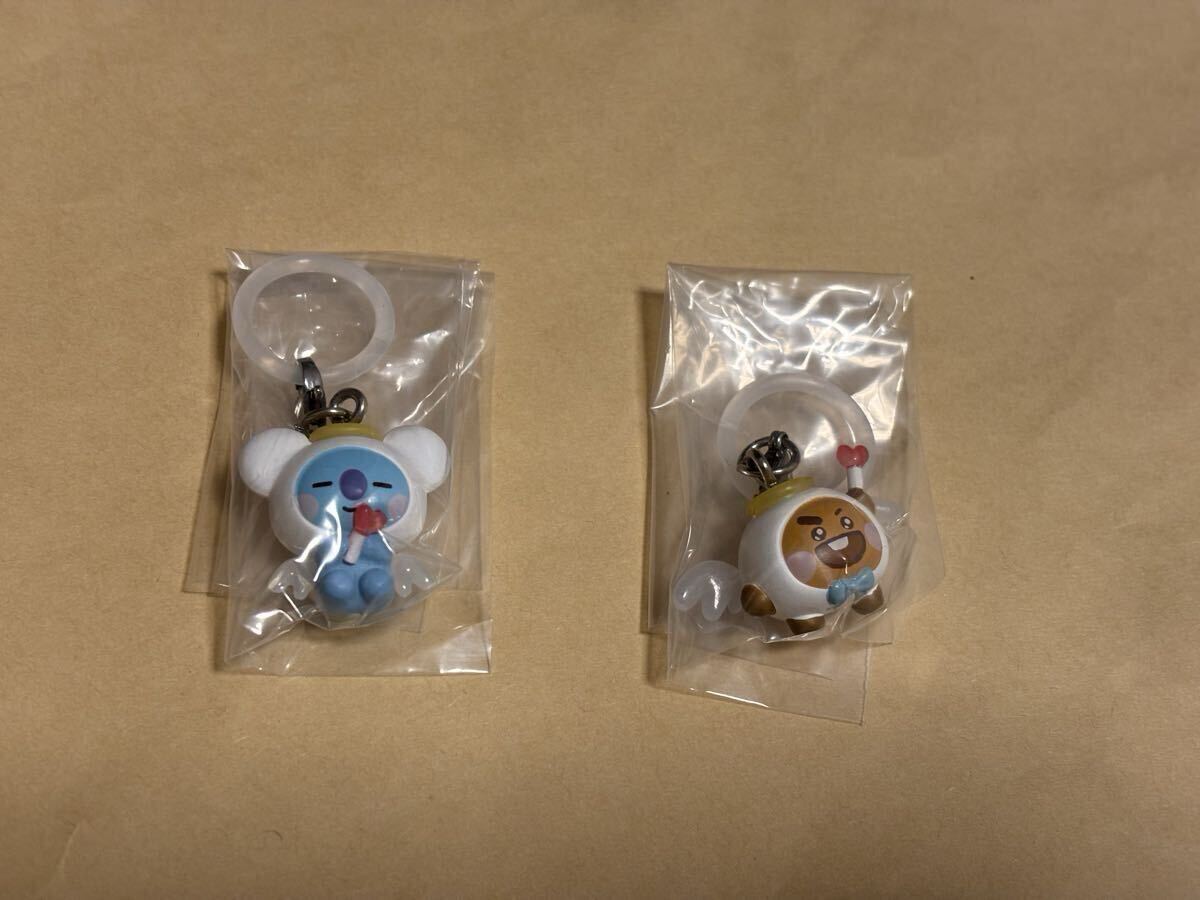 ★未使用★ BT21 めじるしアクセサリー　〜エンジェルver.〜　 KOYA・SHOOKY ガシャポン　カプセルなし