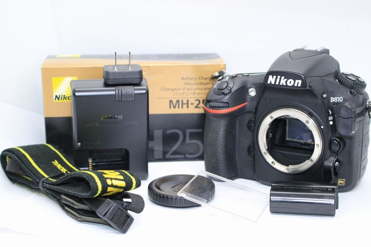 ■美品■ニコン NIKON D810 ボディ デジタル一眼レフ Digital SLR Body #Z6559
