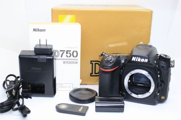 ■AA+/元箱付き■ニコン NIKON D750 ボディ デジタル一眼レフ Digital SLR Body #Z6461