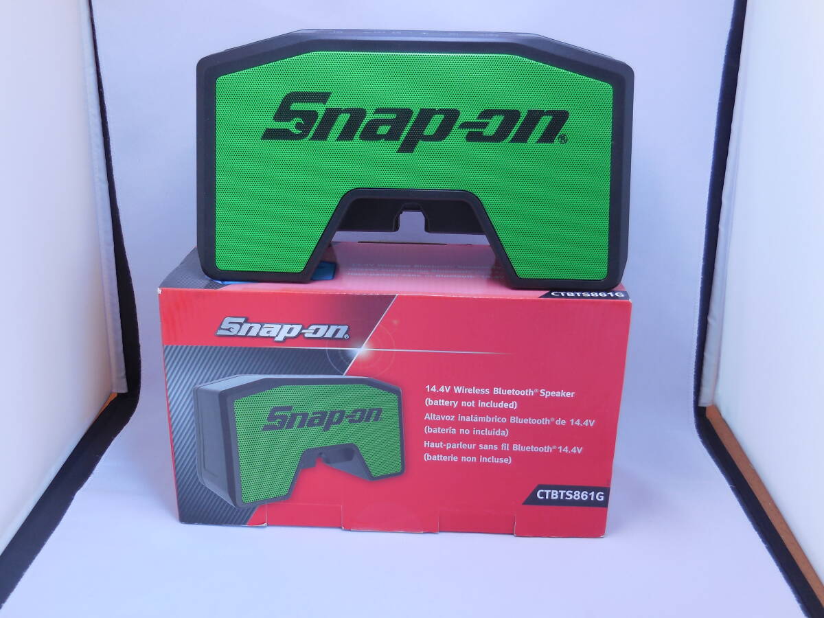 開封済み品 【スナップオン】ブルートゥース スピーカー【CTBTS861G】14.4V Wireless Bluetooth Speaker Snap-on