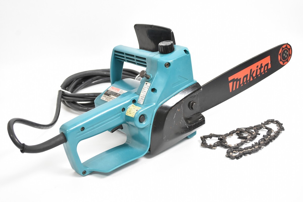 動作品 makita マキタ 12型 チェーンソー 100V 5012B 電動 チェーンソー 切断機 電動工具 DIY RR-775S/714
