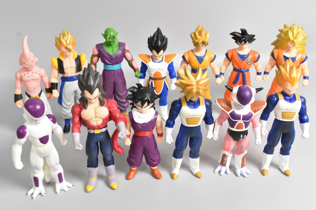 ドラゴンボール フィギュア まとめ売り13体セット 孫悟空 ベジータ ピッコロ 魔人ブウ フリーザ トランクス スーパーサイヤ人 RS-98G/715