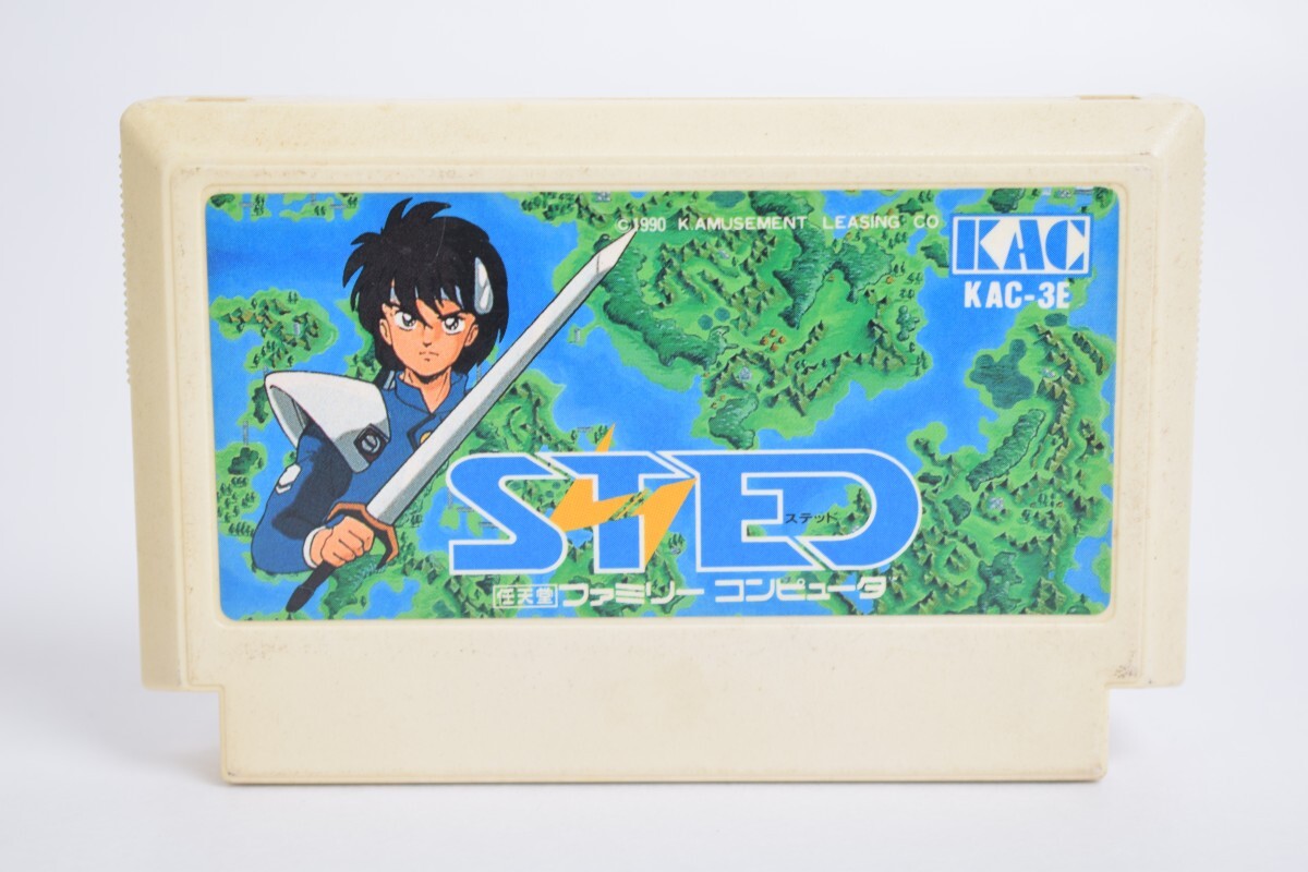 動作品 FC ファミコン STED ステッド 遺跡惑星の野望 ゲーム ソフト カセット ファミリーコンピューター RPG 任天堂 RS-495K/817