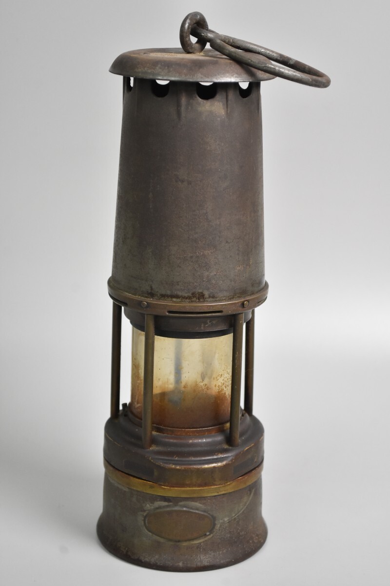 本多電機株式会社 NAPHTHA SAFETY LAMP ナフサ セーフティランプ ランタン 昭和レトロ ビンテージ 鉱山道具 アンティーク RS-575G/221