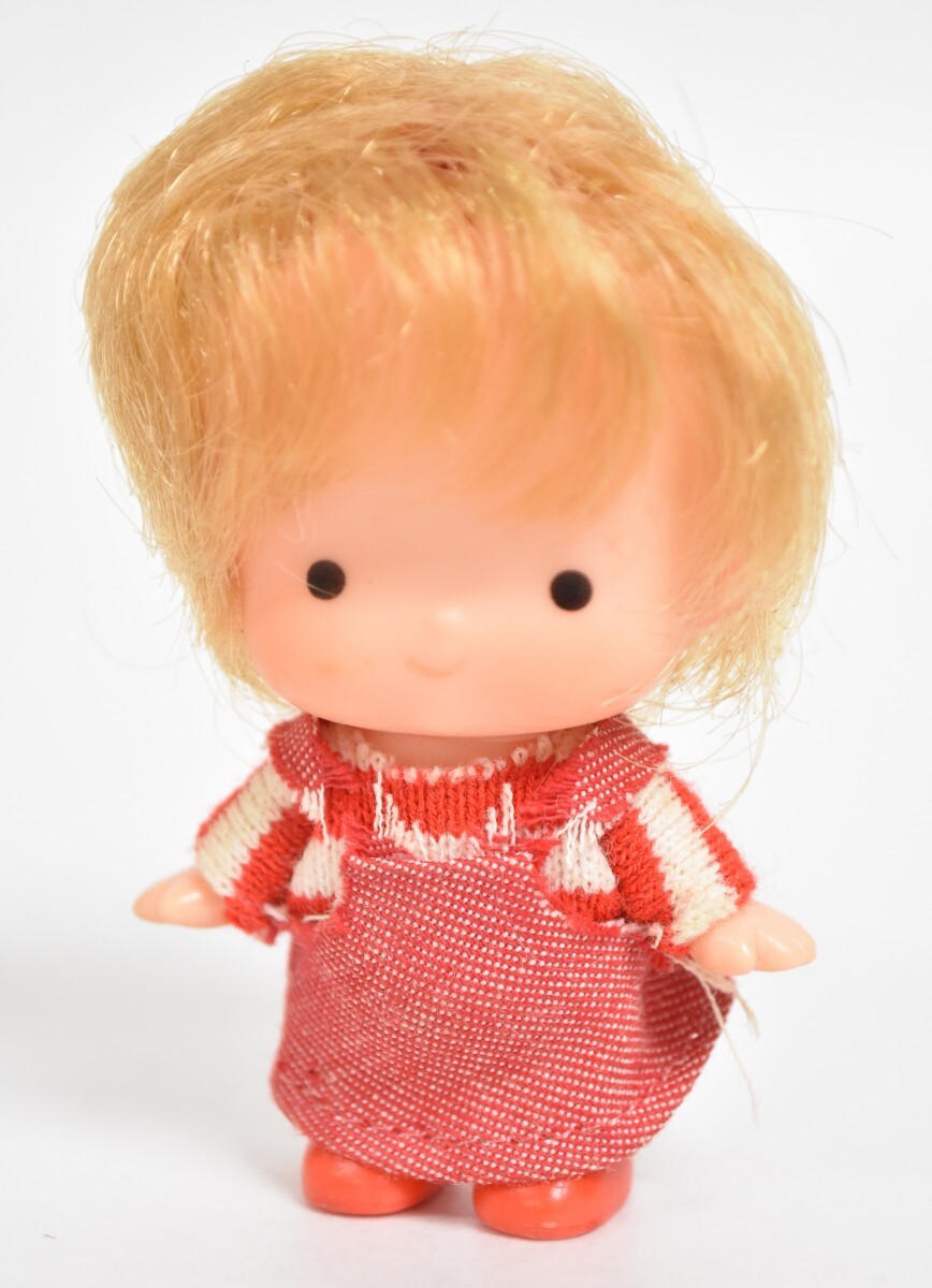 当時物 サンリオ PATTY&JIMMY パティ＆ジミー ソフビ人形 フィギュア ビンテージ ドール 昭和レトロ ファンシー RS-662G/121