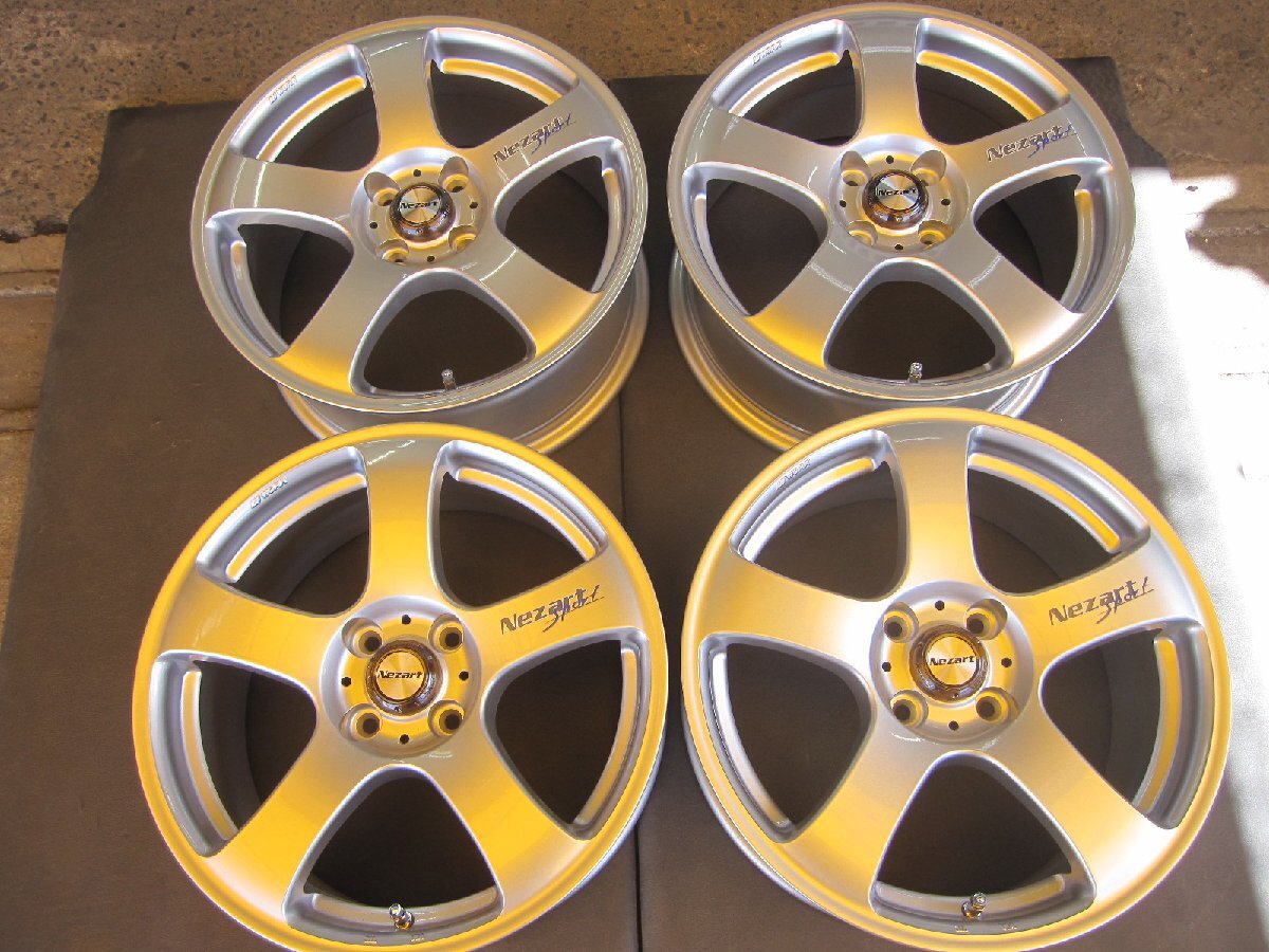 廃盤品　WORK　Nezart　sport　ネッツァルトスポーツ　16インチ　7.0J+42　4/100　シルバー　未使用展示品　最終売切り