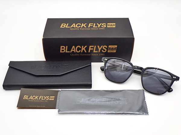 BLACK FLYS ブラックフライ サングラス FLY SILAS POL BF-14510-02 ケース・箱付 眼鏡 めがね