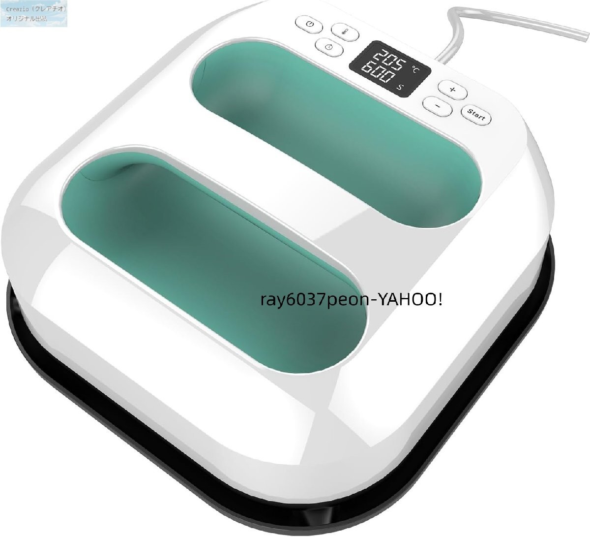 ハンドヘルド ヒートプレス機 9×9インチ 高速加熱｜温度・タイマー調整可 自動電源OFF 昇華/HTV対応 DIY・小規模ビジネス向け