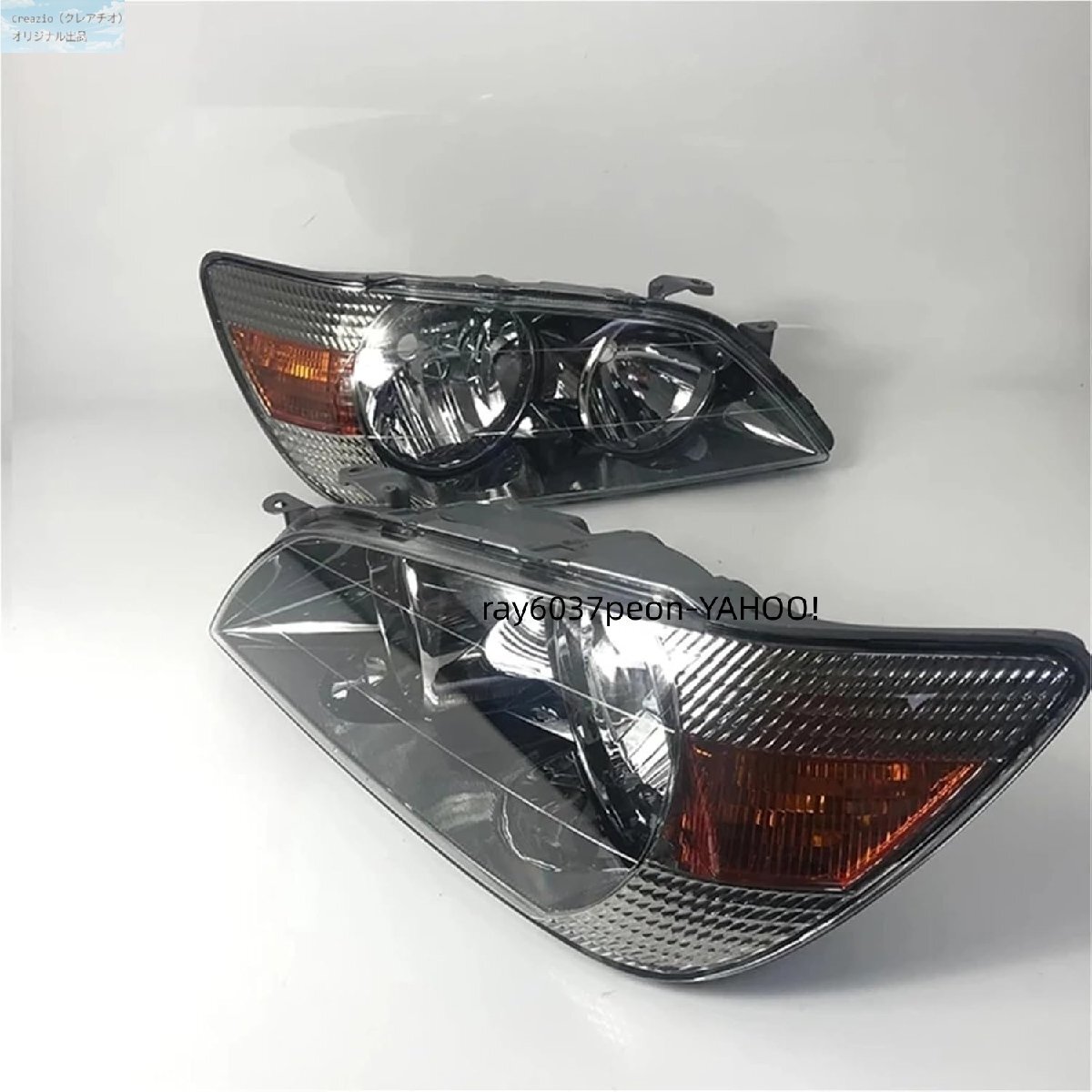 アルテッツァ RS200 / Lexus IS200 ヘッドライトASSY DRL付 LED 1998-2005年 互換品
