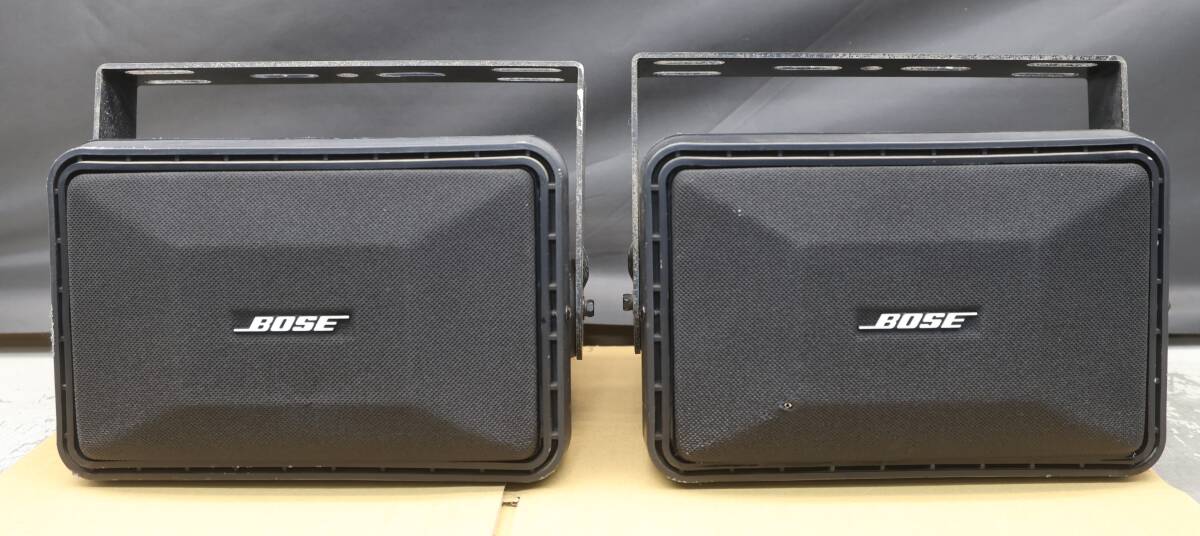 ST1037# 動作品 BOSE 101HI スピーカー ブラケット付 2個セット