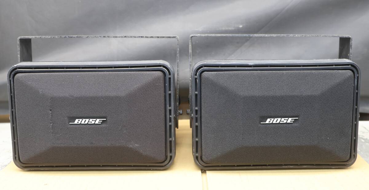 ST521# 動作品 BOSE 101HI スピーカー 2個セット ブラケット付