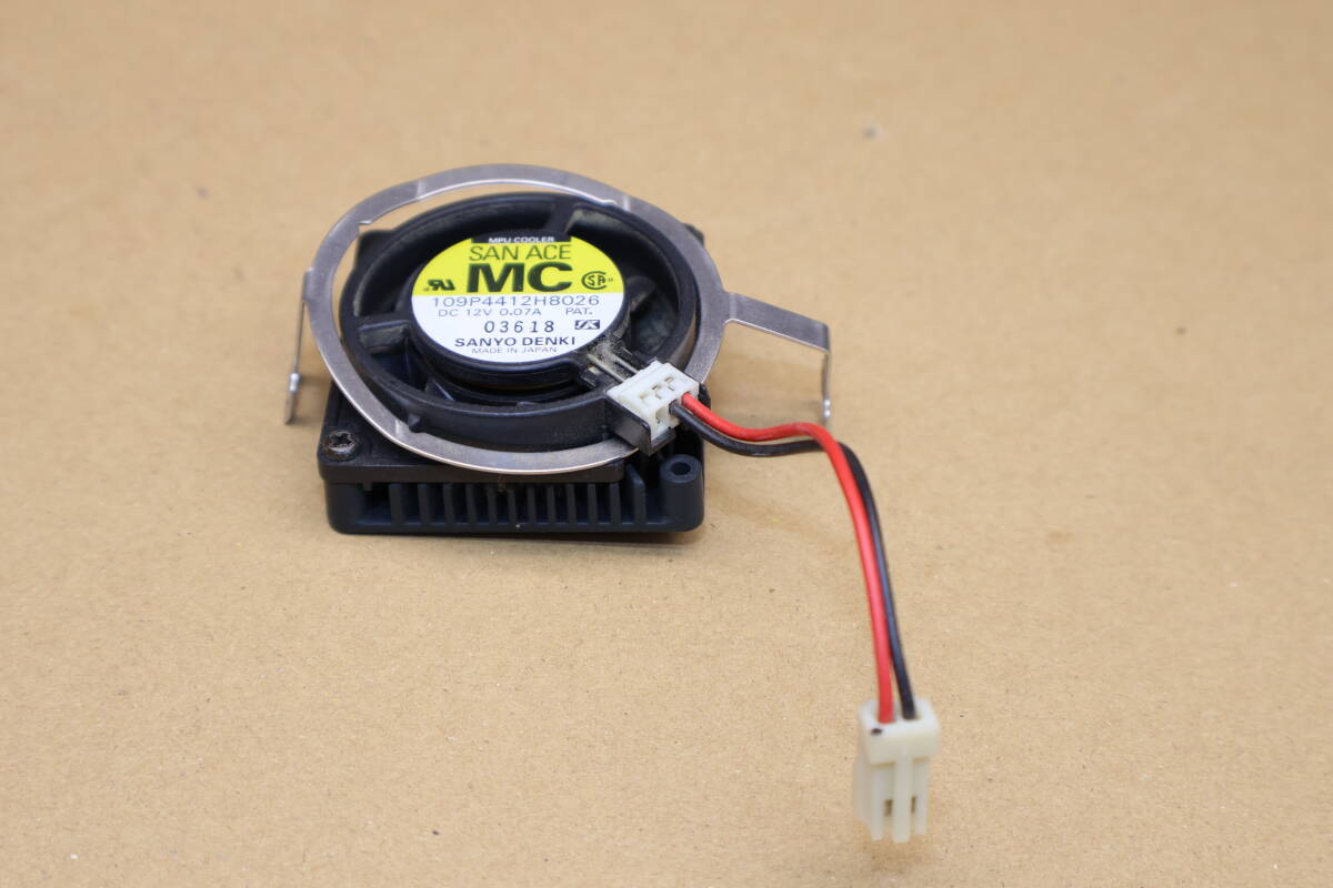ST741# 動作品PC-98 デスクトップ CPU Celeron Pentium など 用 SAN ACE MC 109P4412H8026 Dc 12V 0.07A クーラーファン 冷却ファン
