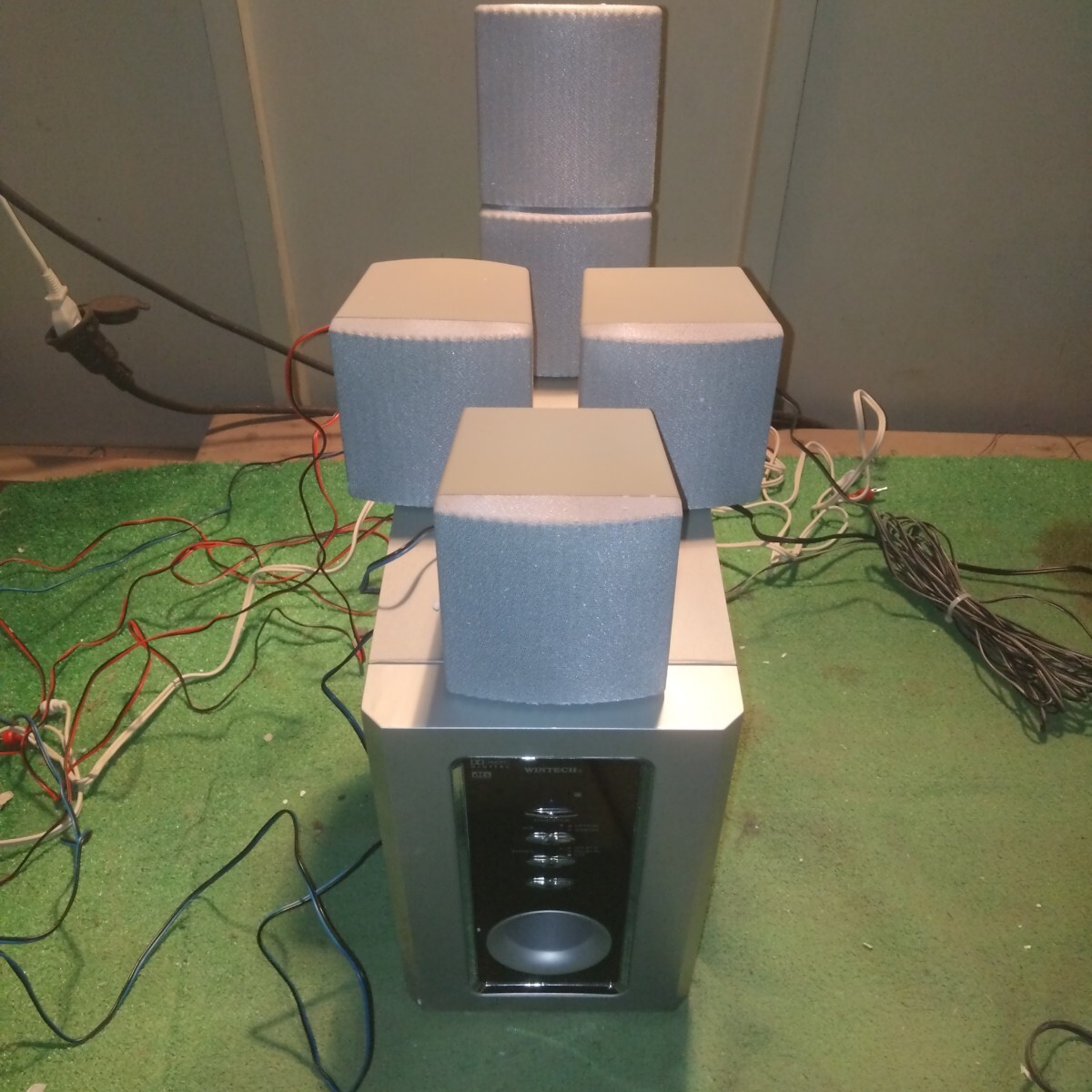 WINTECH ホームシアタースピーカーシステム　HTS-51D 　中古品