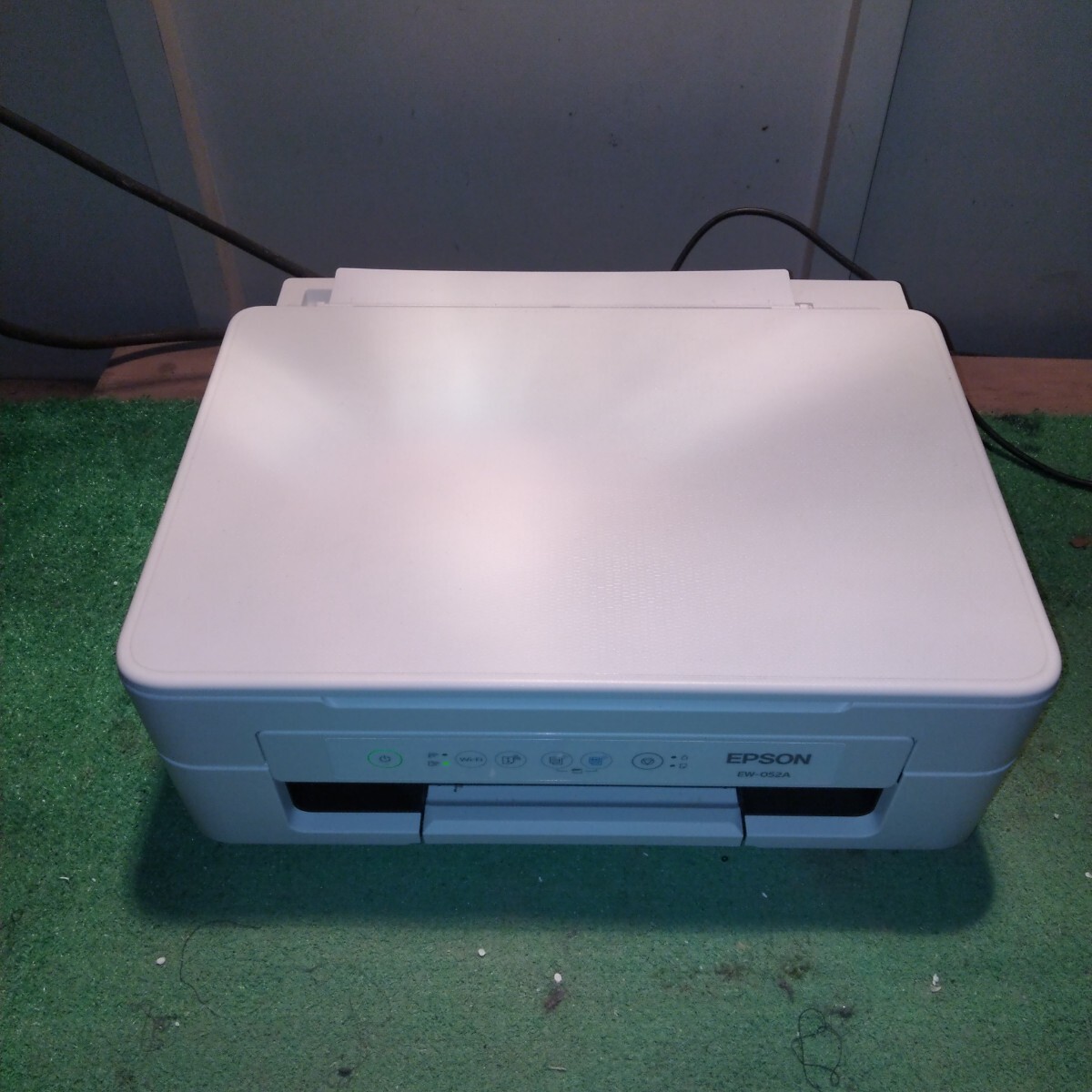  EPSON EW-052A インクジェットプリンター 2020年製 ホワイト エプソン 通電確認済　中古品