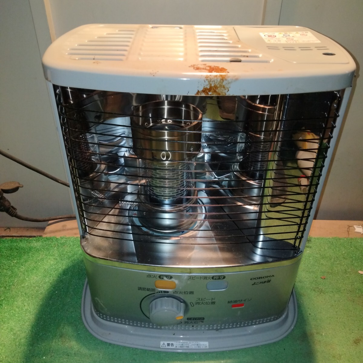 CORONA コロナ 石油ファンヒーター 石油ストーブ SX-2423Y 2023年製　動作確認済み　中古品