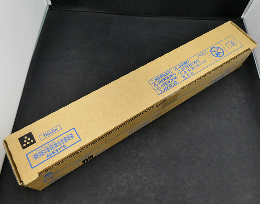 コニカミノルタ　純正トナー　TN221K ブラック　新品未開封品　bizhub C287/C227 用