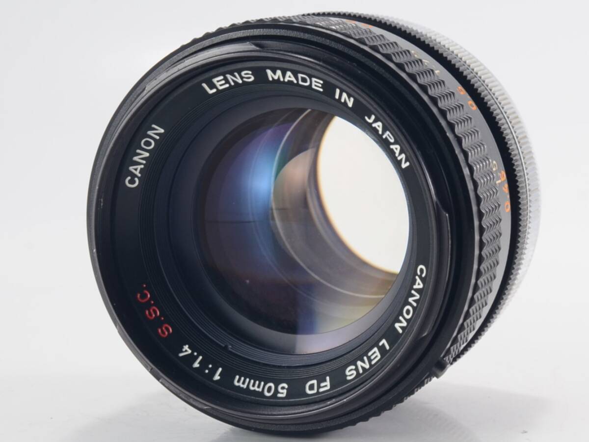 [並品] Canon（キャノン）FD 50mm F1.4 S.S.C.（60149）