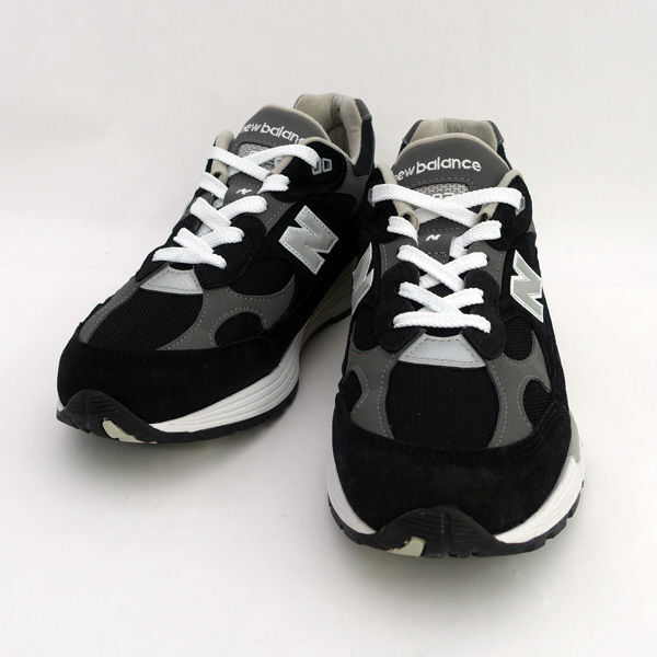 ★ ニューバランス スニーカー 992 スエード ブラック28.5cm U992BK (0220546290)