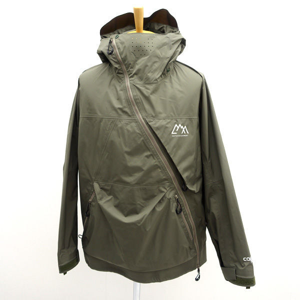 ★ CMF OUTDOOR GARMENT マウンテンパーカー SLASH SHELL COEXIST カーキ サイズL CMF2201-J04C (0220546577)