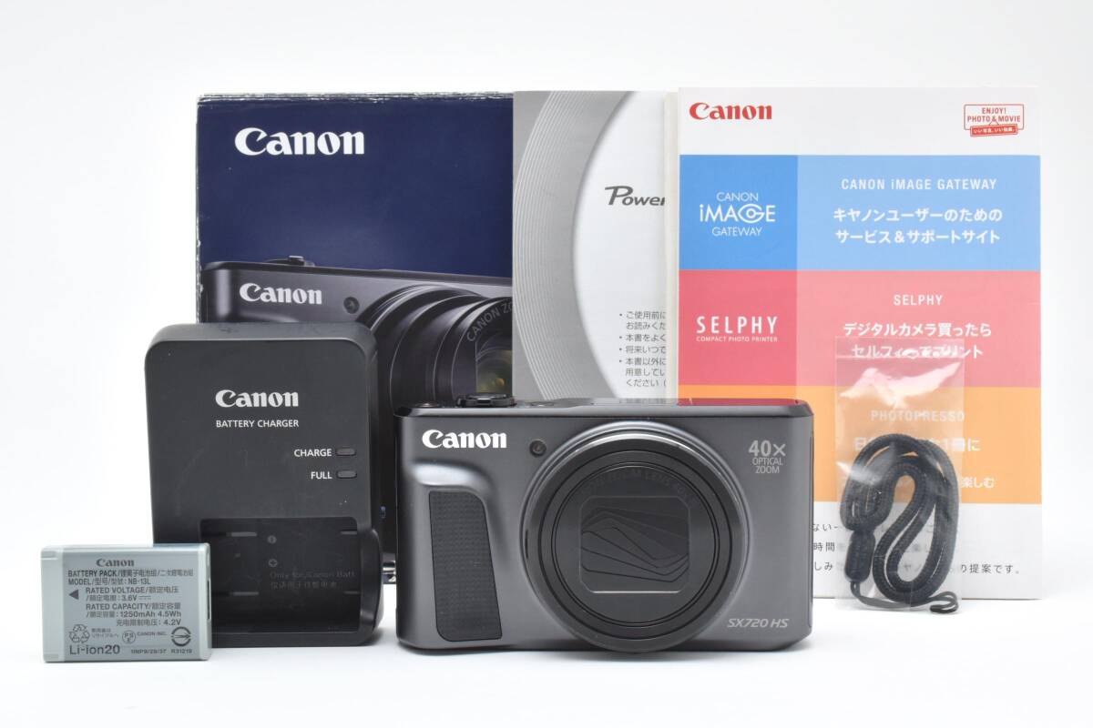 【美品】Canon PowerShot SX720 HS 元箱付き キャノン #3303