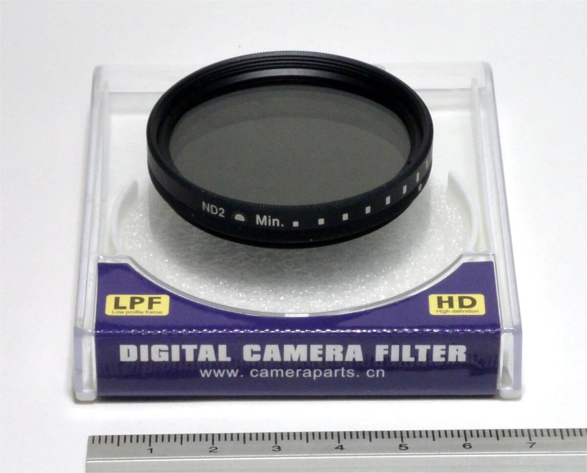 ★ CAMERAPARTS社　NEW-VIEW　ND2-400　可変減光フィルタ　46mm　ND2-ND400　 M46　美品　（送料180円～）