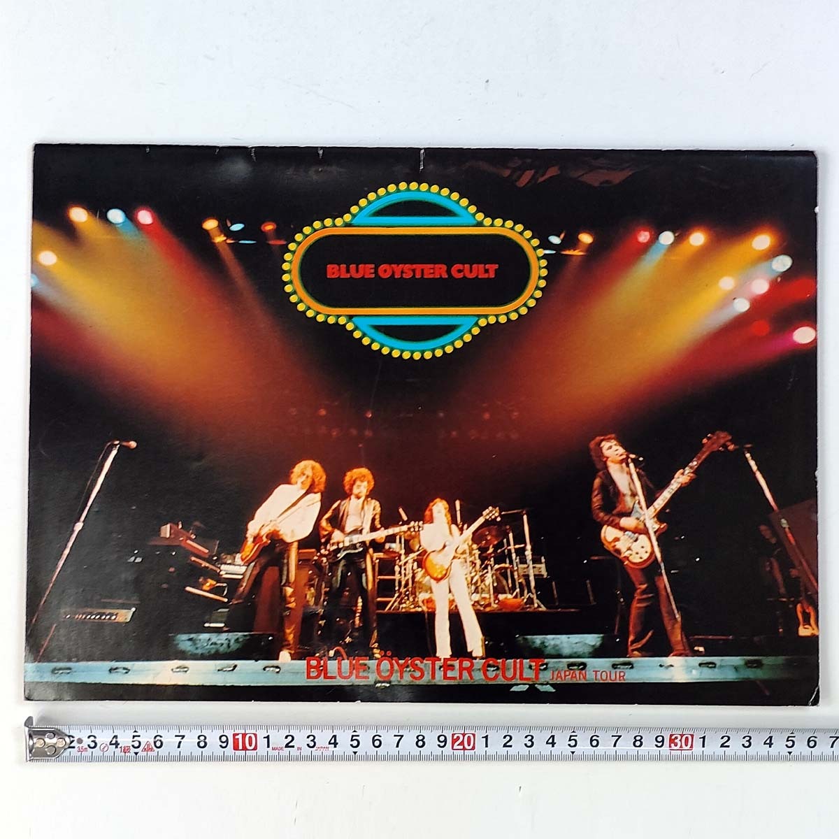 ブルー・オイスター・カルト 1979年ジャパン・ツアー パンフレット★BLUE OYSTER CULT 36.5×26cm 32ページ★ROCKUPATION '79 中古 経年品