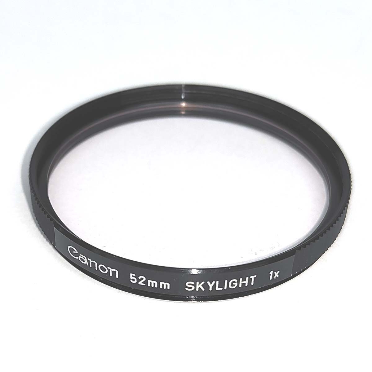 φ52 SKYLIGHT 1x フィルター Canon★スカイライト 紫外線カット レンズ保護【52mm径】キヤノン純正 JAPAN★中古 クリーニング済