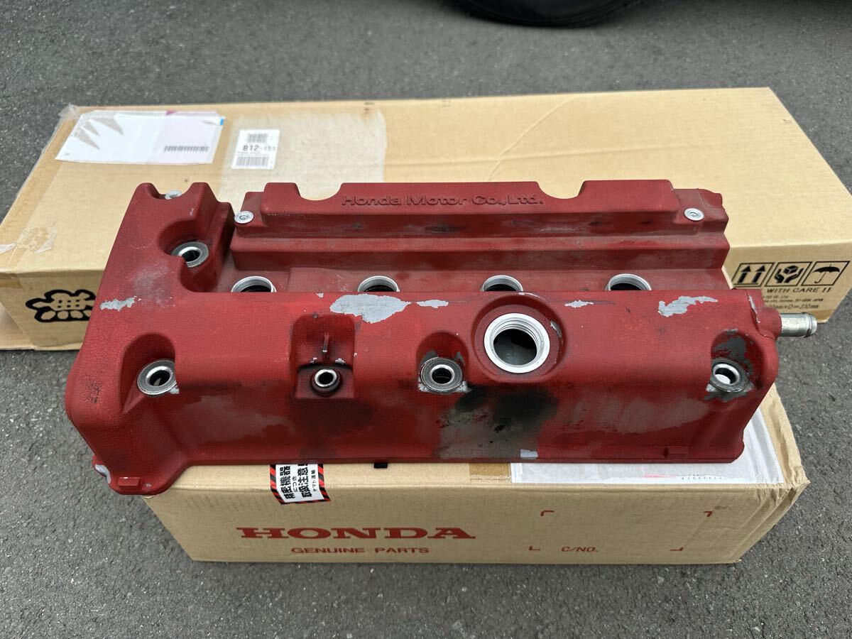 《希少・未塗装品》FD2 シビック タイプR 純正 エンジンヘッドカバー 12310-RSP-000 シリンダーヘッドカバー バルブ カバー HONDA K20A