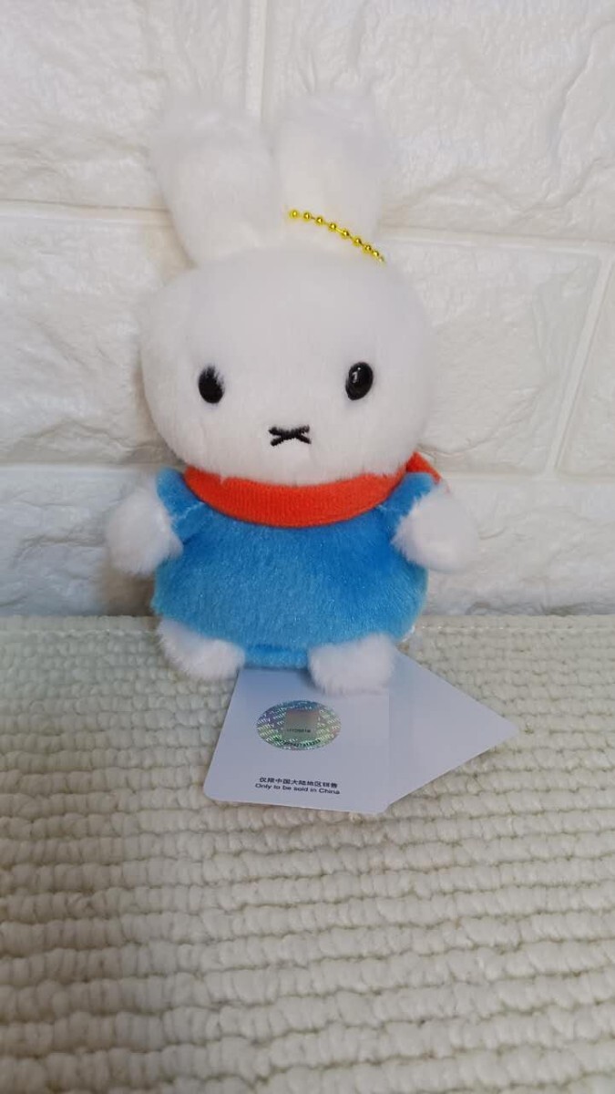 ミッフィー miffy☆ マスコット ぬいぐるみ キーホルダー 　新品