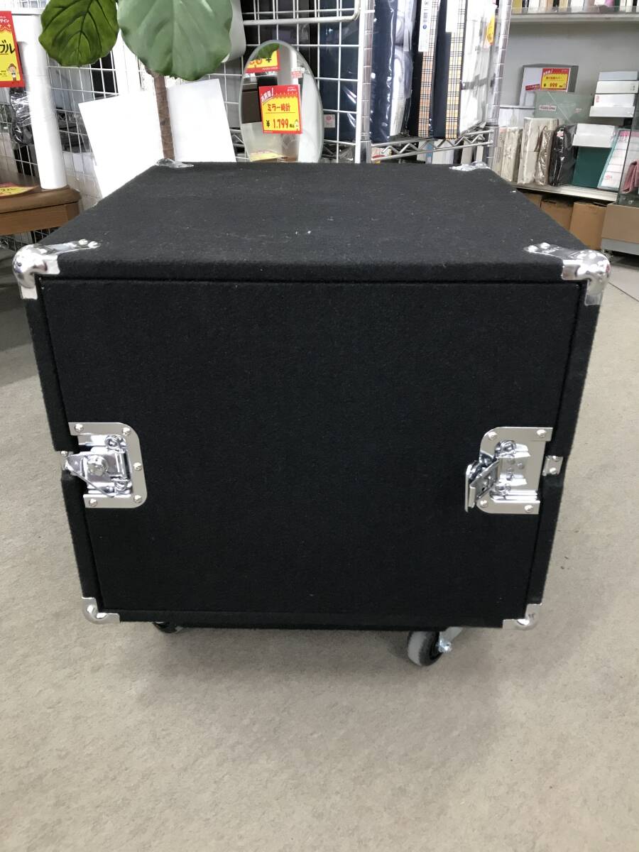 クラシックプロ　10Uラックケース　ブラックケース　機材ケース　現状品　中古品