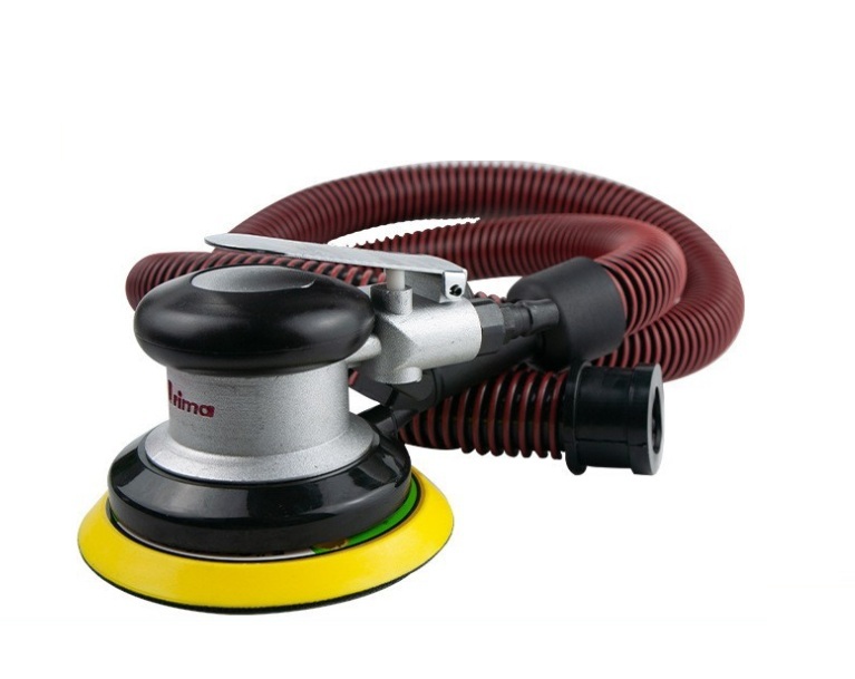 エアサンダー ポリッシャー 真空ホース付 空気圧 ダブルアクション 車 洗車 DIY 工具 研磨 磨き 木材