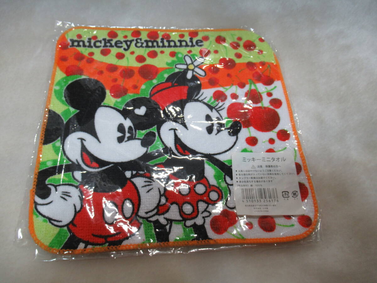 ディズニー ミッキー＆ミニー ハンドタオル 