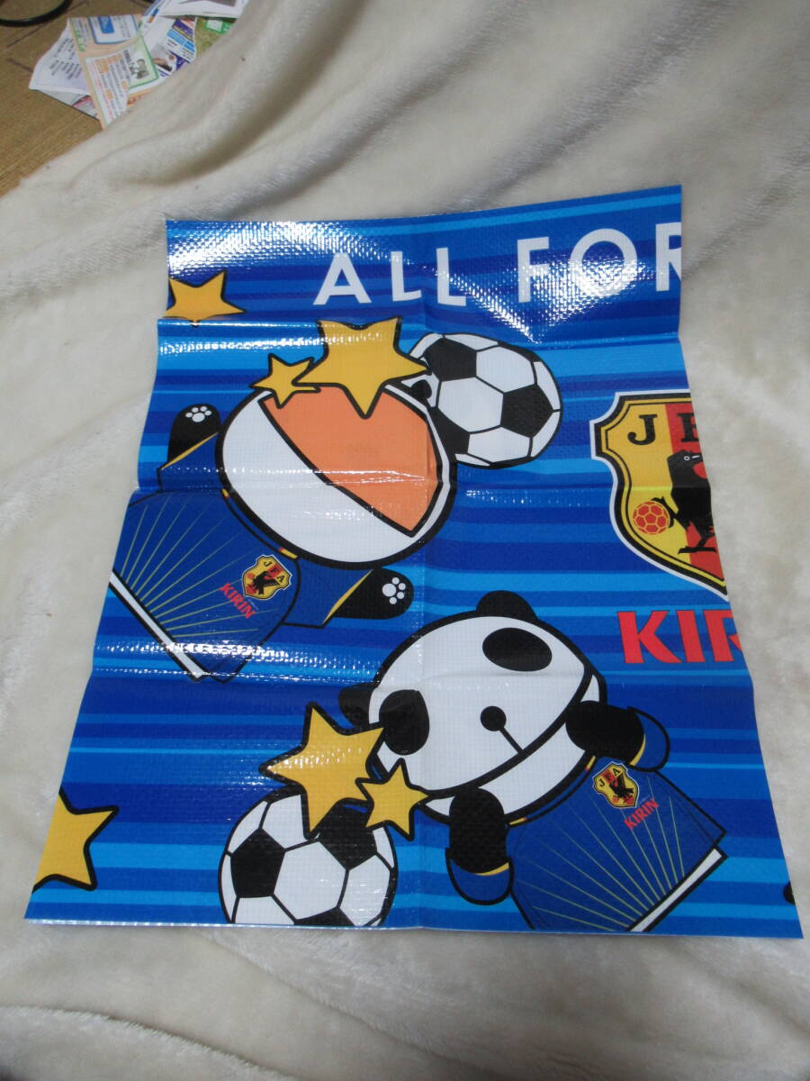 JFAサムライブルー レジャーシート☆キリンALL FOR 2010！