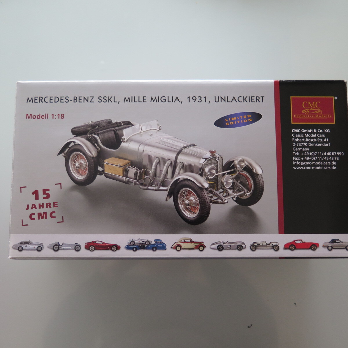 1931　メルセデスベンツ　SSKL4　CMC 1:18 M-087