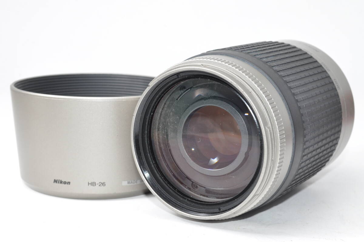 動作品 ニコン Nikon AF NIKKOR 70-300mm F4-5.6 G シルバー ♯A7804