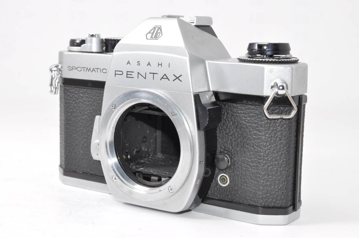 ジャンク扱い ペンタックス PENTAX SPOTMATIC F シルバー ボディ ♯A7986