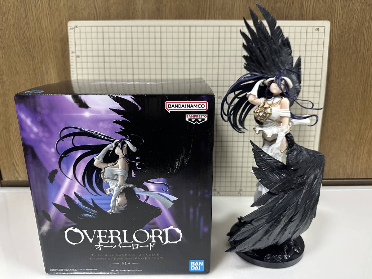 オーバーロード　 BANPRESTO EVOLVE-Empress of Darkness-アルベドフィギュア　プライズ　オバロ　overload フィギュア　プライズ アルベド