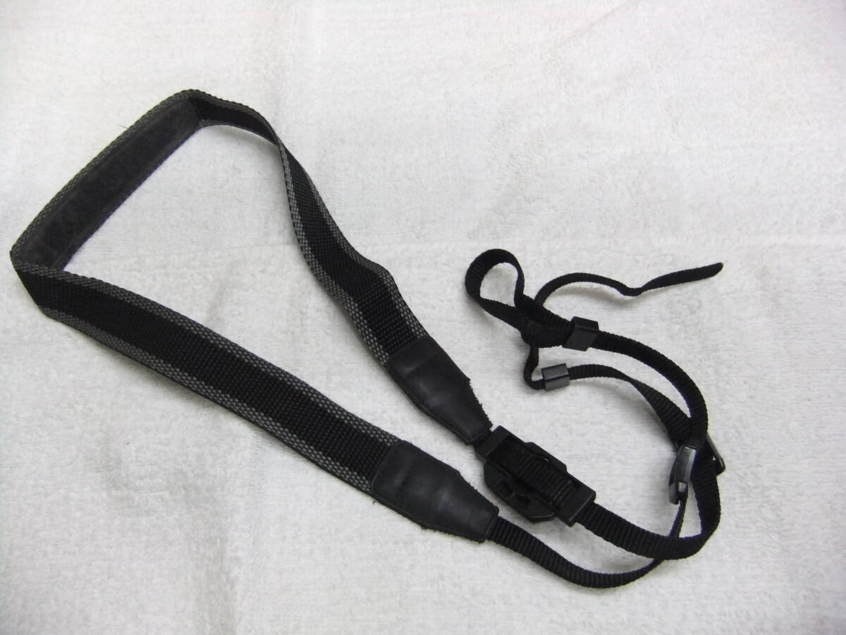 純正 MINOLTA ミノルタ ストラップ ブラック 幅 2.5cm 送料180円 ①