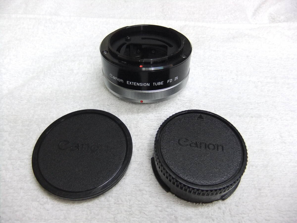 純正 キャノン Canon EXTENSION TUBE FD25 エクステンションチューブ 動作確認済 送料600円