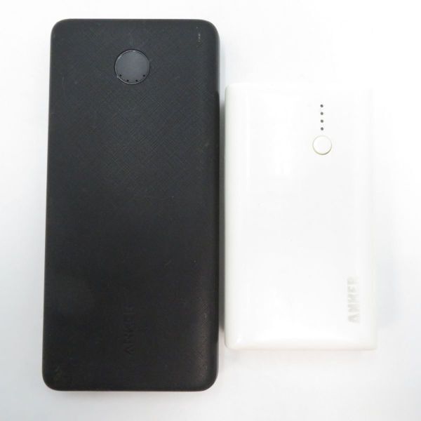 充電器◆ANKER アンカー PowerCore Slim 10000 A1229 79ANM2-WA モバイルバッテリ－ 通電確認済 中古●AS8360■