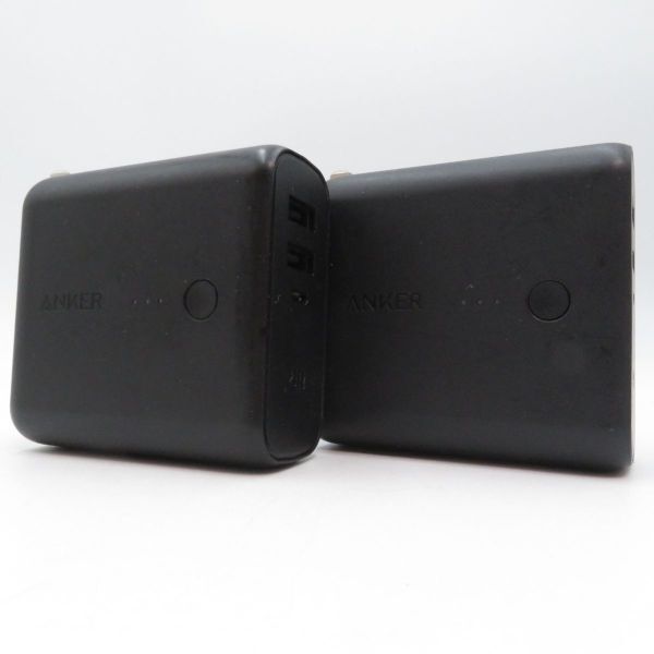 充電器◆ANKER アンカー PowerCore husion 5000 A1621 モバイルバッテリ－ 通電確認済 中古●AS8375■