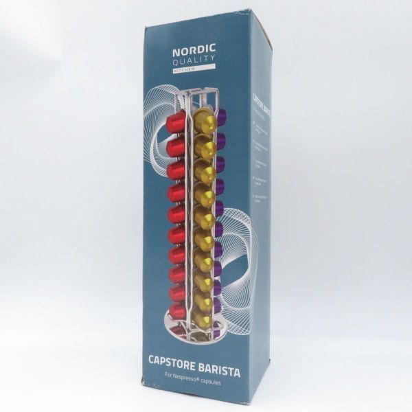 ホルダー◆Nordic Quality Capstore Barista 回転式 コーヒー カプセル ホルダー 未使用品●AS8331■