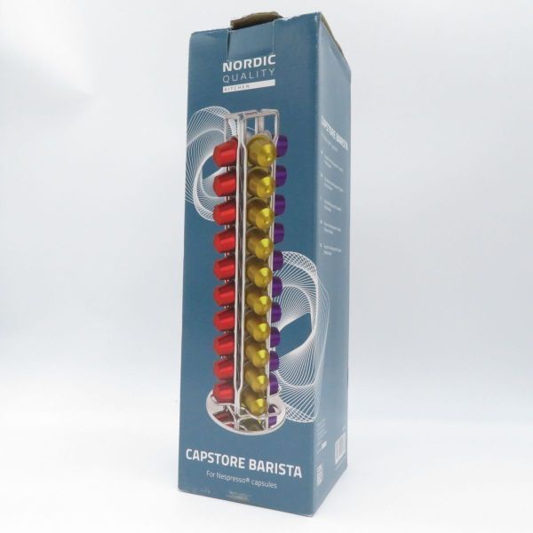 ホルダー◆Nordic Quality Capstore Barista 回転式 コーヒー カプセル ホルダー 未使用品●AS8332■