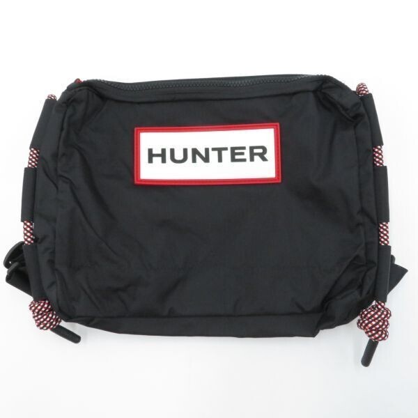 鞄◆HUNTER ハンター トラベラー サコッシュ リップストップ ブラック UBC1515NRS 未使用品 ●AS5921■