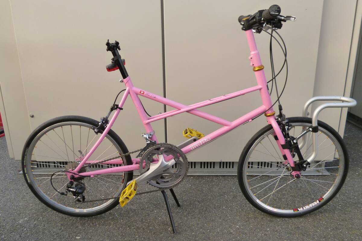 A0704b BRUNO ブルーノ ミニベロ 小径車 VENTURA(?) 20インチ shimano 105 TIAGRA 直接引取歓迎 大阪府茨木市 現状渡し