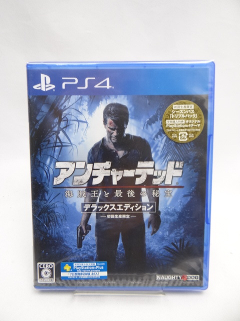 ☆6982　未開封品　アンチャーテッド 海賊王と最後の秘宝 デラックスエディション