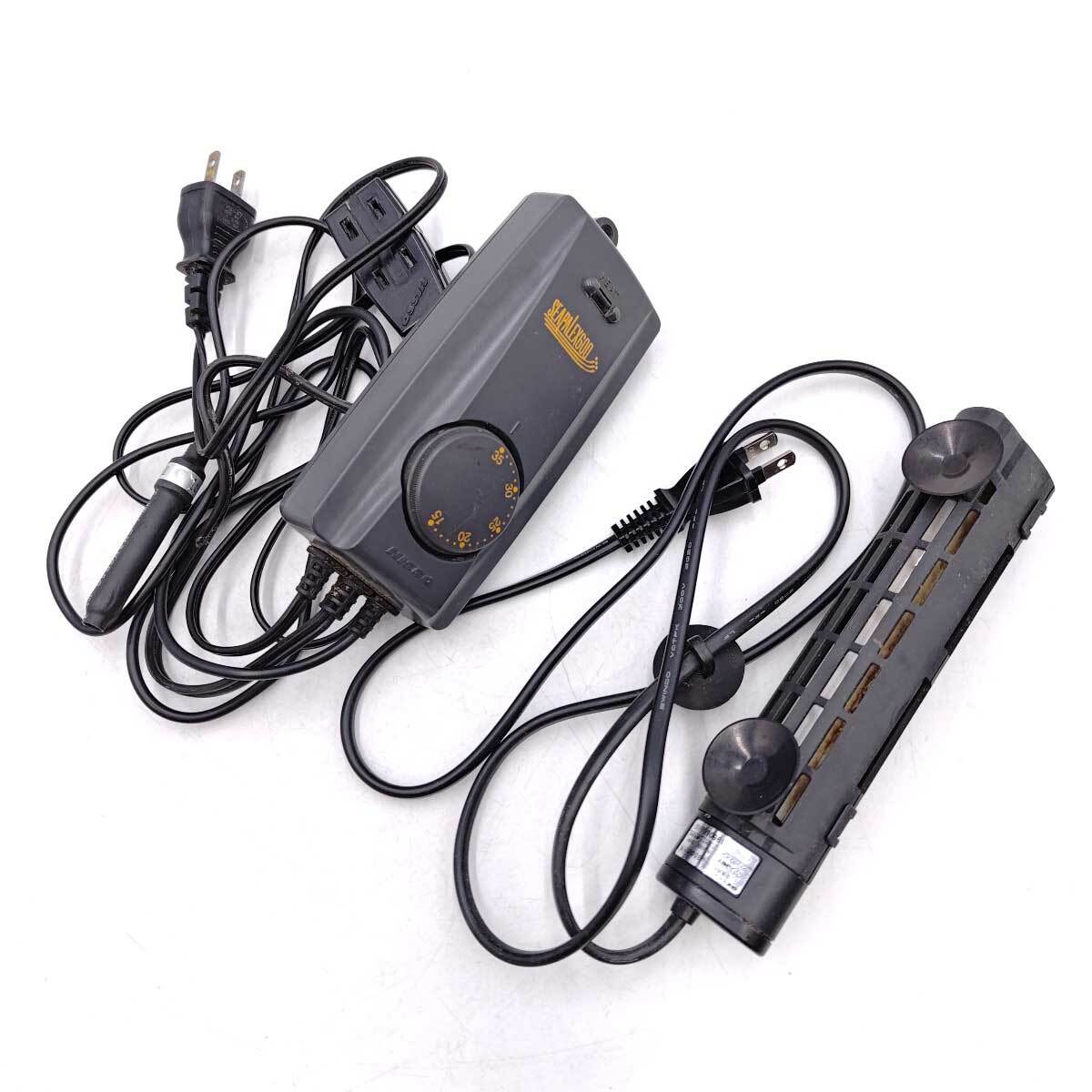 【中古】[2点セット 一部ジャンク] NISSO サーモスタット シーパレックス600 GEX セーフカバー交換用ヒーター SH300