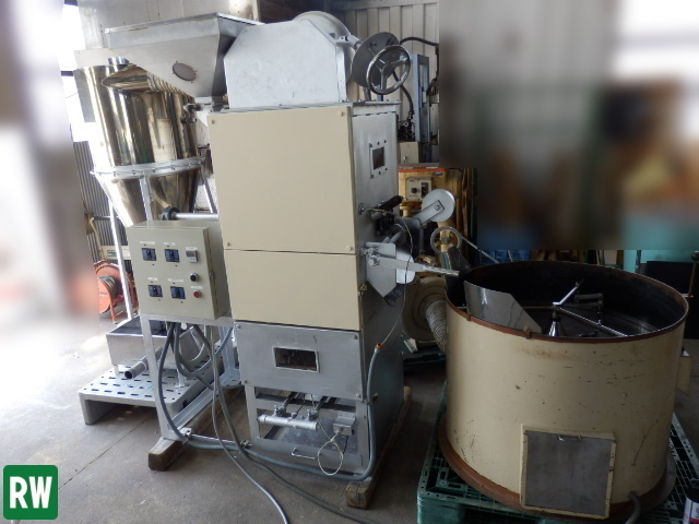 コーヒー焙煎機 冷却機 タンク 1500×850×1950mm 三相200V 試運転動画あり [2-217994]