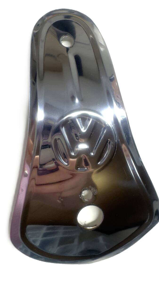 フロント フードハンドル ストン ガード トリムプレート ストーン 前 ステンレススチール ロゴ付き 空冷VW ワーゲン ビートル T1 1968年式~
