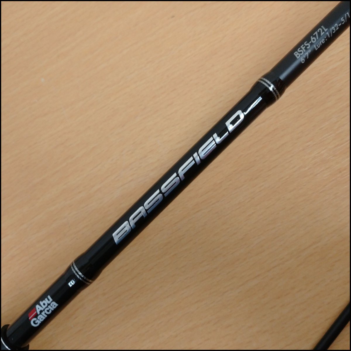 1295T Abu Garcia アブガルシア BASSFIELD バスフィールド BSFS-672L スピニングロッド ２ピース バスロッド ライトゲーム